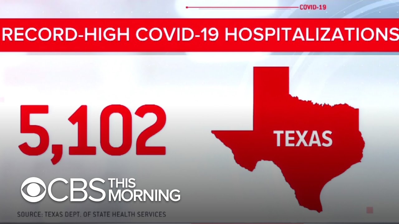 Florida and Texas struggle with surging coronavirus cases – CBS This Morning