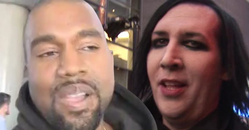 Kanye West Invites Marilyn Manson to Latest Sunday Service – TMZ