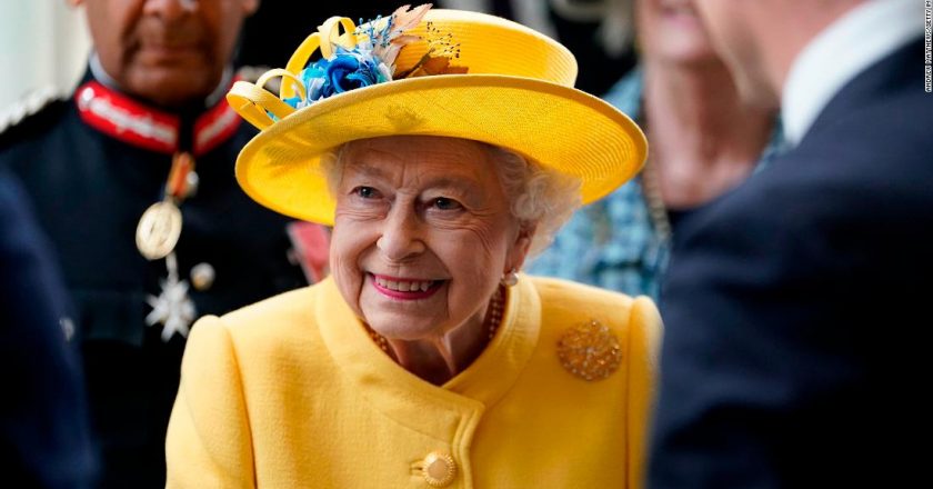 Queen Elizabeth makes surprise appearance at opening ceremony of London train line – CNN