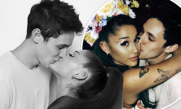 Ariana Grande kisses her boyfriend Dalton Gomez as she celebrates her 27th birthday – Daily Mail