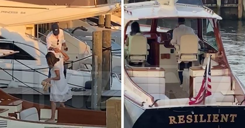 Matt Lauer Dines with Mystery Woman Before Yachting on Resilient – TMZ