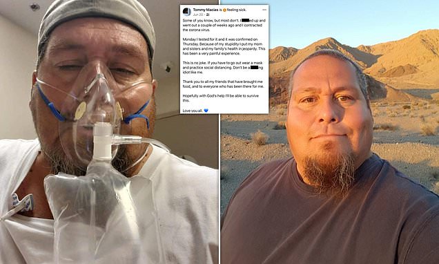 California truck driver uploaded tragic Facebook post before dying of coronavirus – Daily Mail