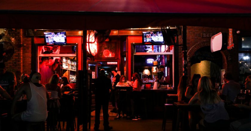 All Eyes on Bars as Virus Surges and Americans Go Drinking – The New York Times