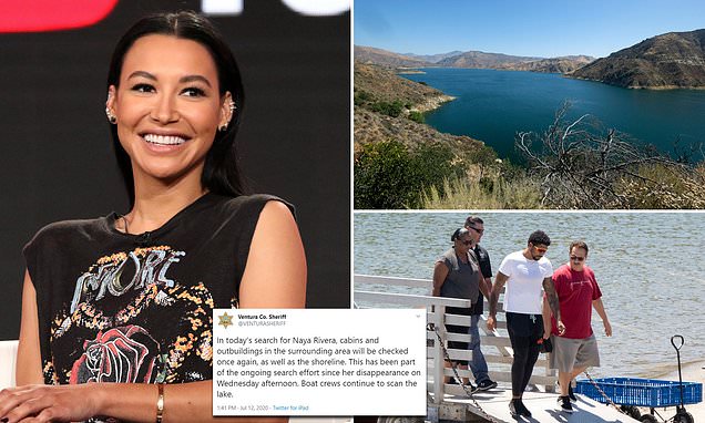 Search for Naya Rivera will include cabins along Lake Piru – Daily Mail