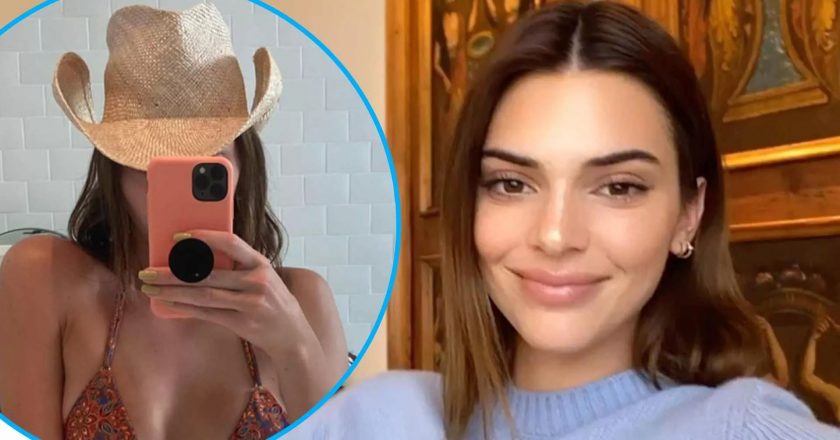 Kendall Jenner Saddles Up A Sultry Bikini Cowgirl Selfie – The Blast