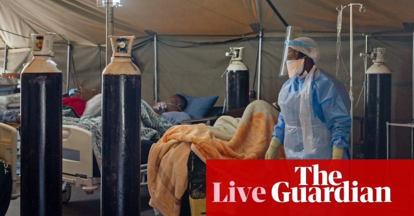 Coronavirus live news: WHO reports record global cases as South Africa reinstates alcohol ban – The Guardian