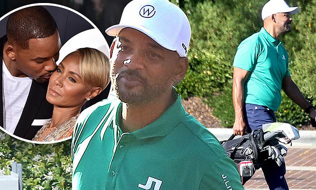 Will Smith plays golf after denying August Alsina allegations – Daily Mail