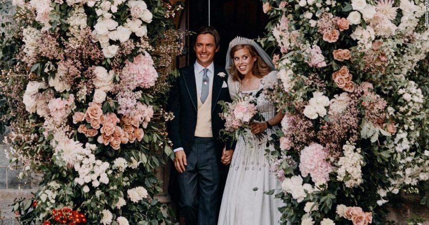 Princess Beatrice, daughter of Prince Andrew, releases photos of her private wedding – CNN