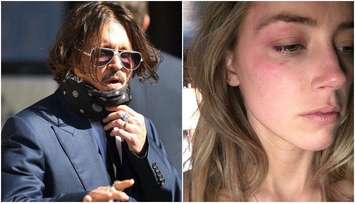 Amber Heard faked bruises to blackmail Johnny Depp, live-in friend tells court – Geo News