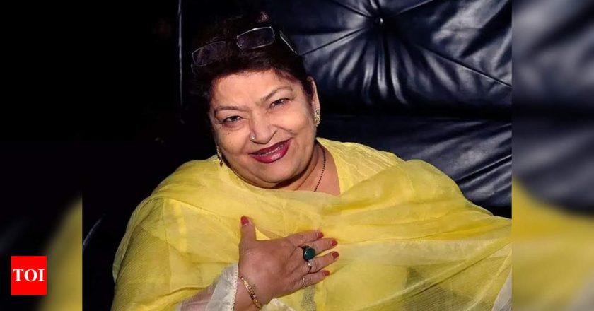 Ace choreographer Saroj Khan passes away due to cardiac arrest in Mumbai – Times of India