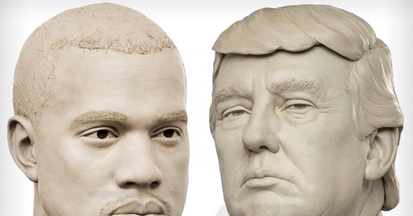 Madame Tussauds Creates Clay Kanye Presidential Head, Just in Case – TMZ