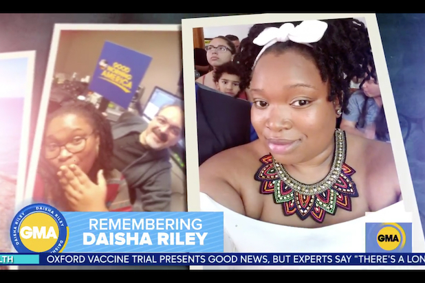 Good Morning America Producer Daisha Riley Dies at 35 – TheWrap