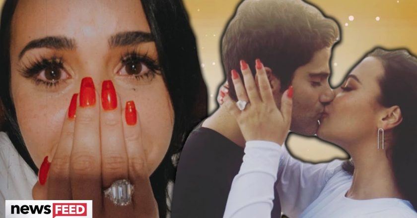 Demi Lovato Announces ENGAGEMENT To Max Ehrich! – Clevver News