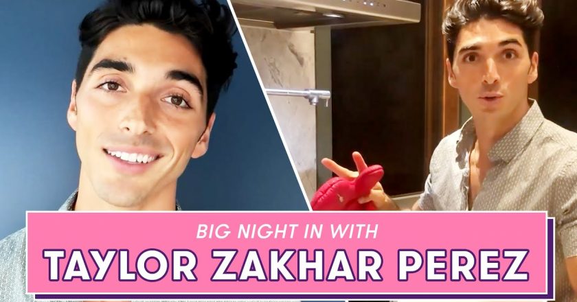 The Kissing Booth 2s TAYLOR ZAKHAR PEREZ has you over for Movie Night | Big Night In – Seventeen