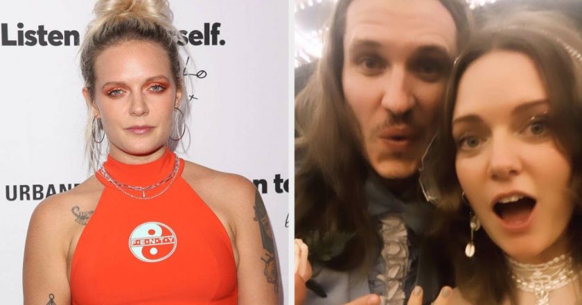 Tove Lo Unexpectedly Got Married To Charlie Twaddle And The Picture Is Super Cute – BuzzFeed