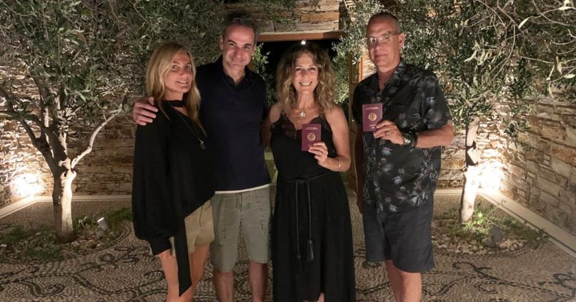 Tom Hanks and Rita Wilson celebrate becoming Greek citizens – Fox News