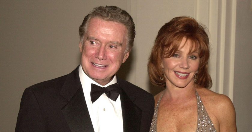 Regis Philbins wife Joy was often mistaken for Kathie Lee Gifford: People would see him with a redhead – USA TODAY