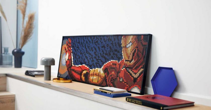 Lego Art posters announced with Star Wars, Iron Man, and more – The Verge