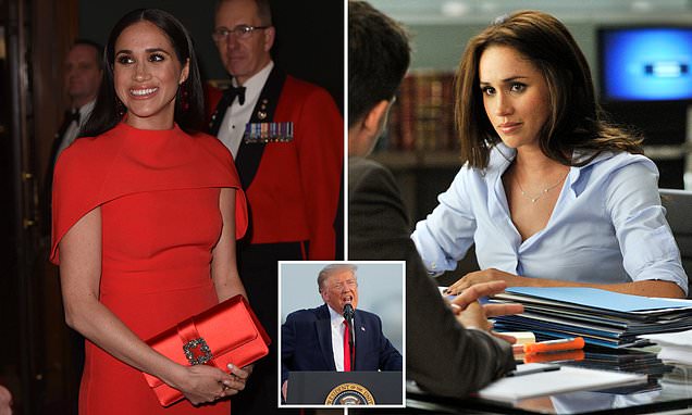 Meghan Markle to produce film adaptation of political novel which may ruffle White House feathers – Daily Mail