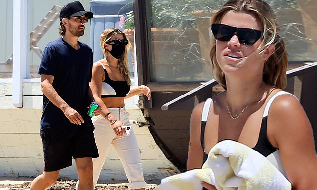 Scott Disick and Sofia Richie reunite for the first time since their split in May – Daily Mail