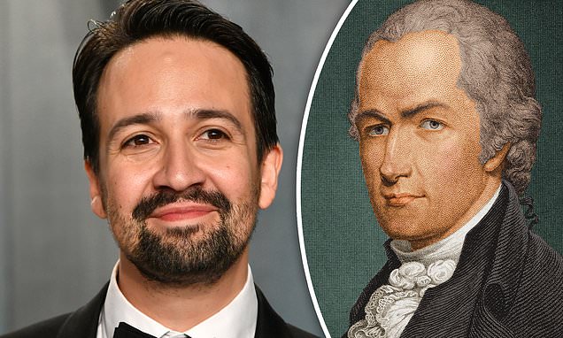 Lin-Manuel Miranda responds online to criticism that his musical Hamilton glorifies slave owners – Daily Mail