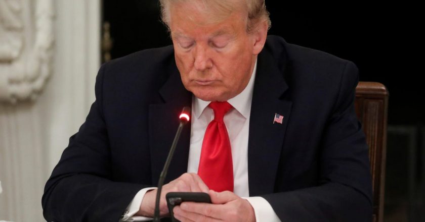 Trumps Twitter account inexplicably liked an obscure stripper tweet – Business Insider – Business Insider