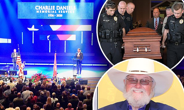 Country star Charlie Daniels gets memorial fit for a legend – Daily Mail