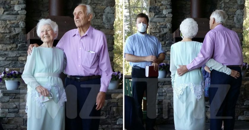 Montana Couple Married at Age 91, Signed a Prenup – TMZ