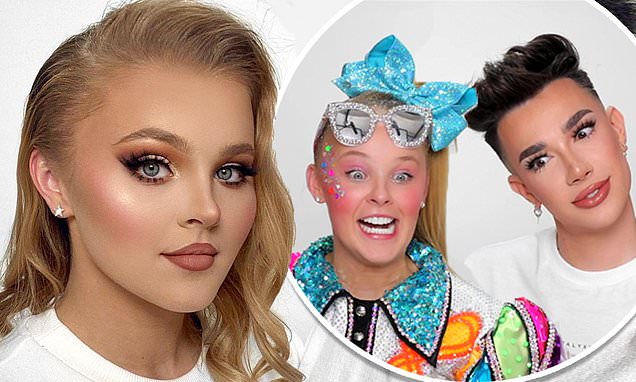 JoJo Siwa looks unrecognizable after VERY dramatic makeover from James Charles – Daily Mail