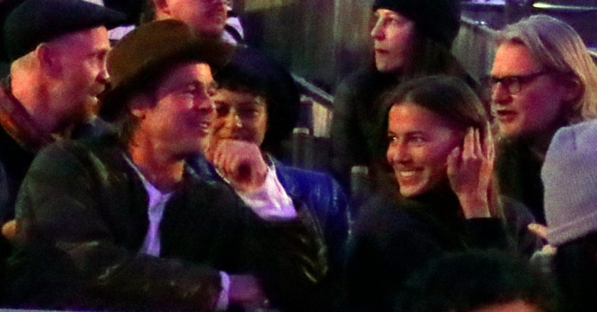 Brad Pitt and Nicole Poturalski attended Kanye West concert together in November – Page Six