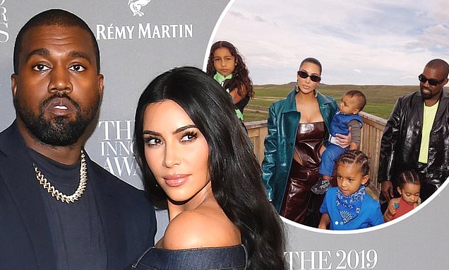 Kim Kardashian and Kanye West are trying to save their relationship with a family getaway – Daily Mail