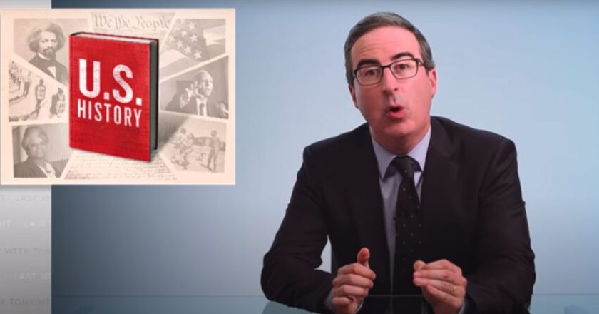 John Oliver slams ‘white supremacist history of America’ taught in schools – Boston.com