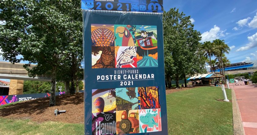 PHOTOS: New 2021 Disney Parks Attraction Poster Calendar Arrives in Walt Disney World – wdwnt.com