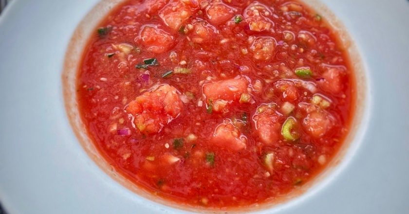 Watermelon Gazpacho Recipe