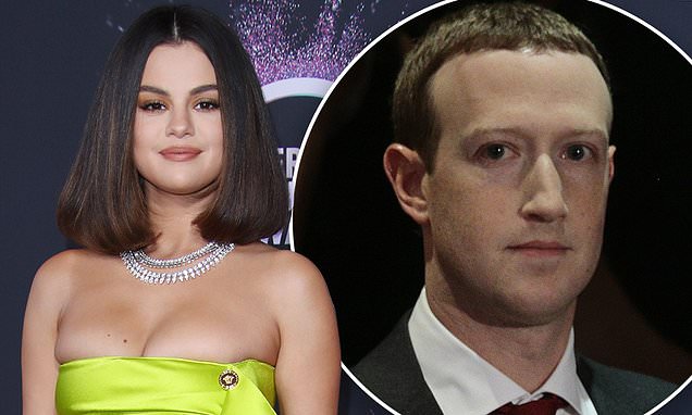 Selena Gomez shares her private message to Mark Zuckerberg about hateful content on Facebook – Daily Mail