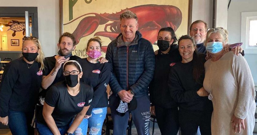 Gordon Ramsay visits Portlands Porthole Restaurant for breakfast – WMTW Portland