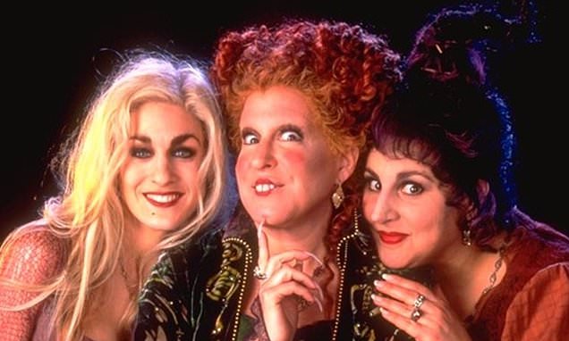 Sarah Jessica Parker, Bette Midler and Kathy Najimy get into spooky season with Hocus Pocus reunion – Daily Mail