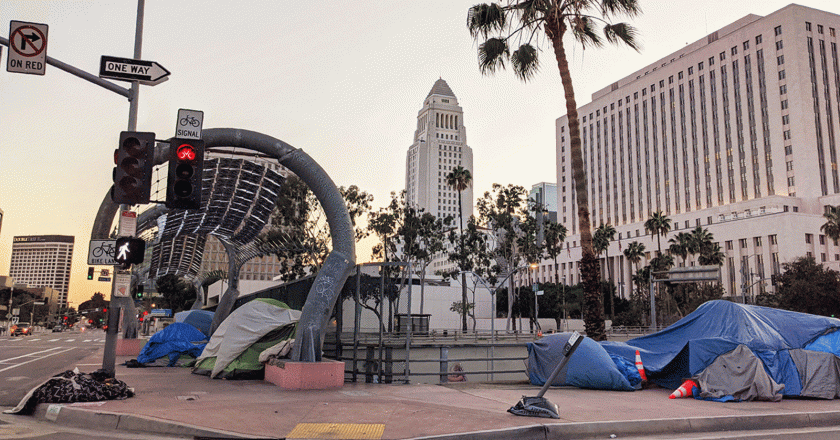 LA Countys homeless seeing lower COVID-19 rates than overall population – KABC-TV