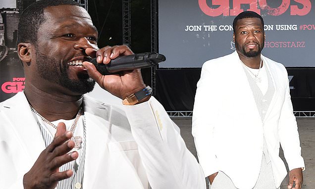 50 Cent plays host of outdoor series premiere of Power Book II: Ghost in the Hamptons – Daily Mail