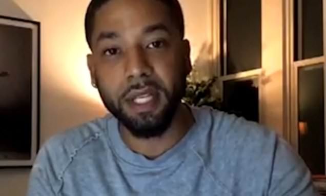 Jussie Smollett denies involvement in fake race attack in first interview since February 2019 – Daily Mail