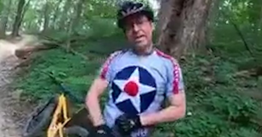 Disabled Man Scolded by Bicyclist for Using Motorbike on Park Trail – TMZ