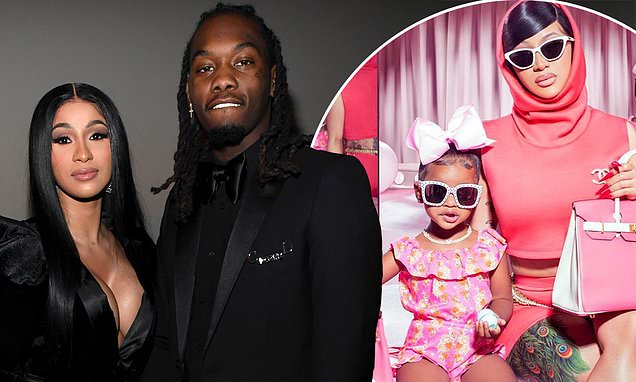 Cardi B will amend her divorce filings to share custody of their daughter with Offset – Daily Mail