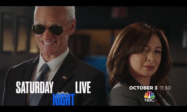 Jim Carrey and Maya Rudolph channel Joe Biden and Kamala Harris for SNL season 46 premiere – Daily Mail