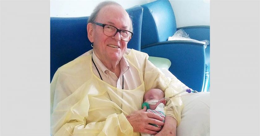 ICU grandpa who won hearts by snuggling babies dies from pancreatic cancer – NBC News