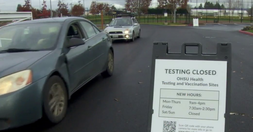 OHSU COVID-19 testing sites at max capacity, wait times as long as five hours – KATU