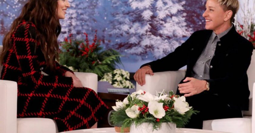 Lets Never Forget Dakota Johnsons Awkward AF Interview With Ellen DeGeneres – E! NEWS