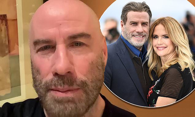 John Travolta thanks his fans for support on first Thanksgiving since wife Kelly Prestons death – Daily Mail