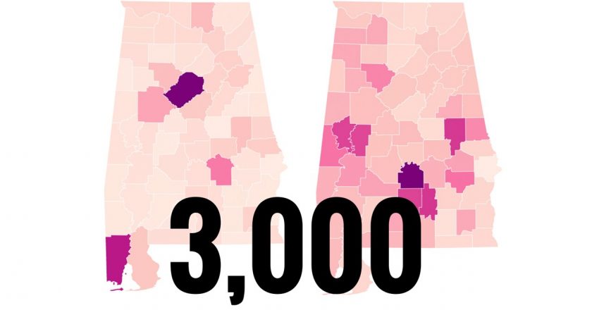 Mapping Alabama’s 3,000 coronavirus deaths – AL.com