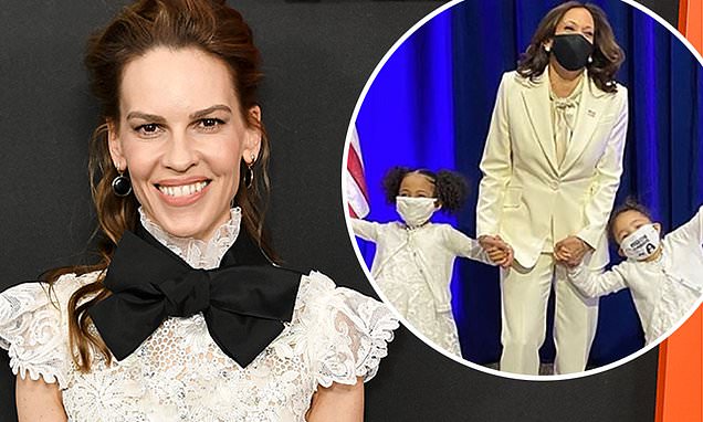 Hilary Swank has sharp response for social media user critical of her speaking out about politics – Daily Mail