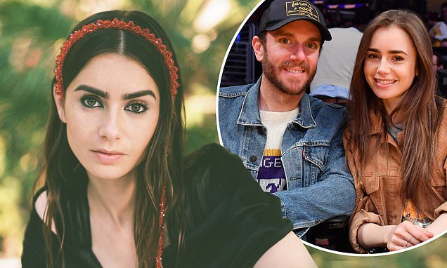 Lily Collins reveals shes enjoying being a fiancée to Charlie MacDowell – Daily Mail